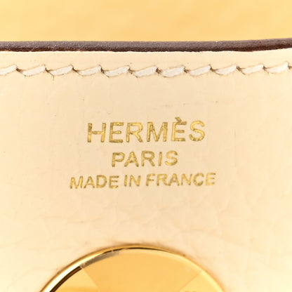 Hermes Taurillon Clemence Lindy 26 Nata 6 of 10
