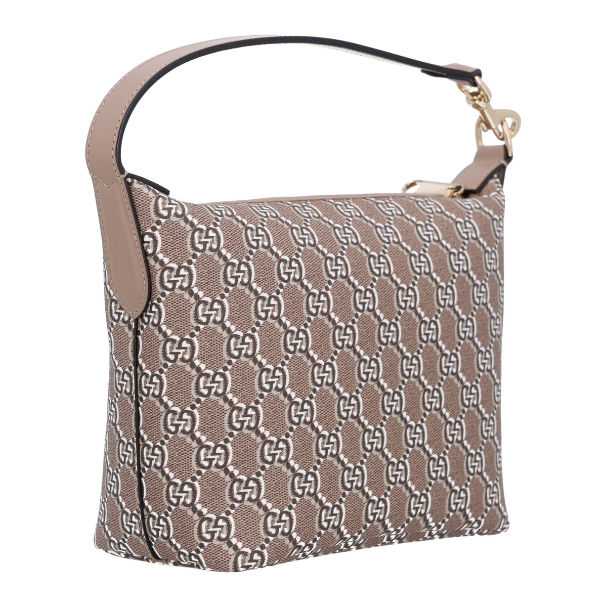 Gucci GG Shadow Monogram Super Mini Ophidia Shoulder Bag Taupe 4 of 10