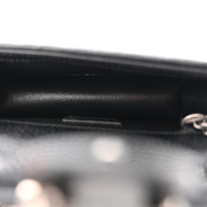 Gucci Jacquard Black Denim GG Monogram Super Mini Dionysus Shoulder Bag Black Ivory 5 of 9