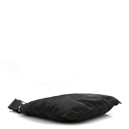 Prada Nylon Vela Flat Messenger Bag Black 4 of 11