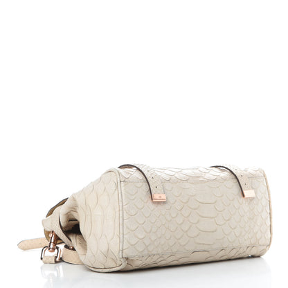 Mulberry Python Embossed Calfskin Medium Alexa White 4 of 19