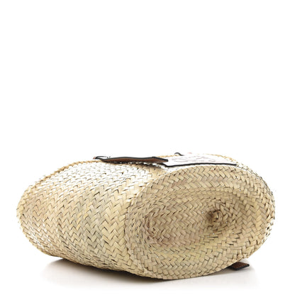 Loewe Raffia Basket Tote Bag Natural Tan 4 of 10