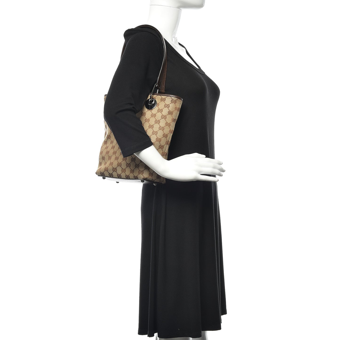 Monogram Small Eclipse Tote Brown