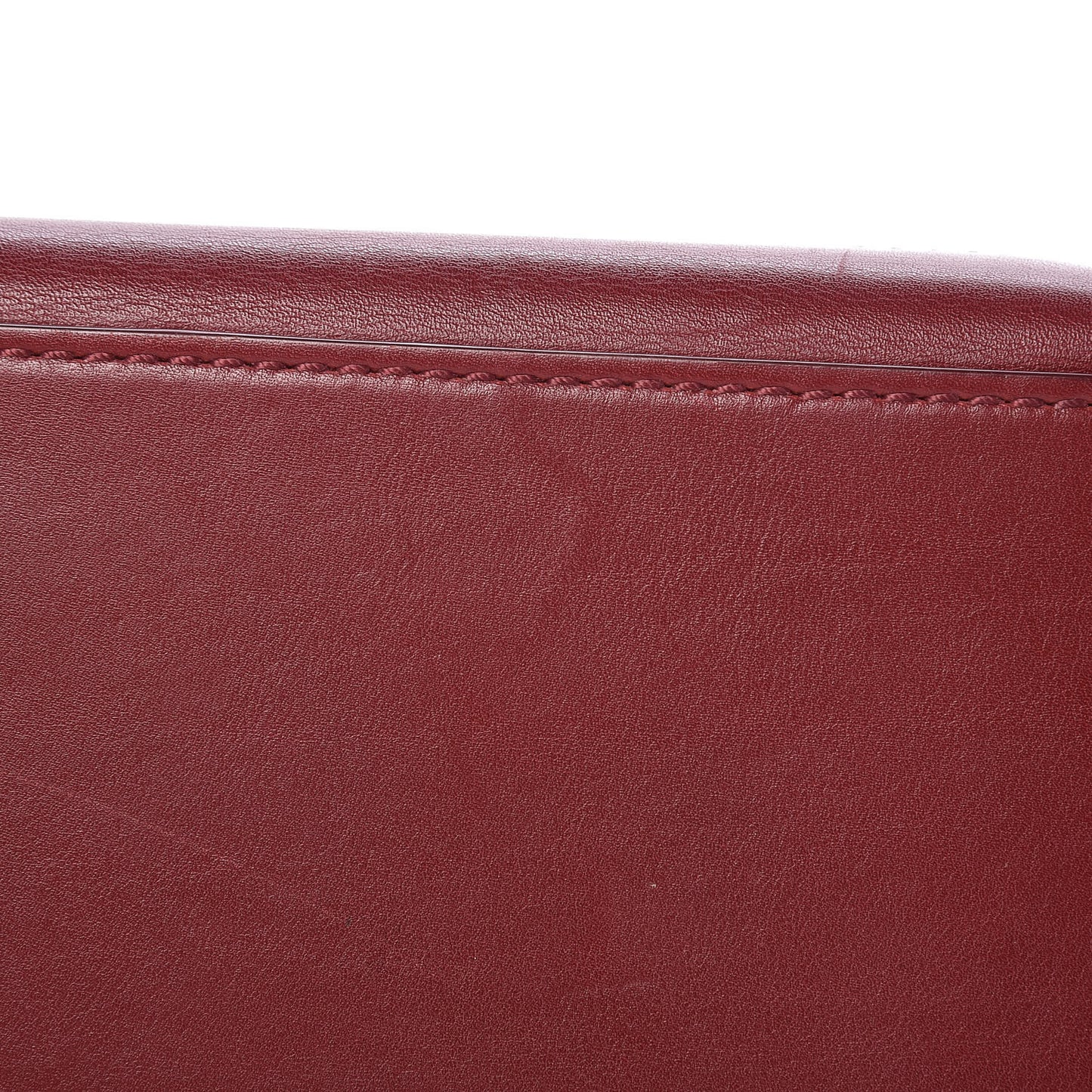 Smooth Calfskin Micro Luggage Rust
