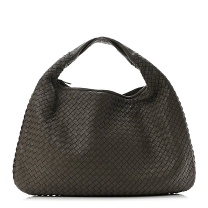 Bottega Veneta Nappa Intrecciato Large Veneta Hobo Grey 1 of 11