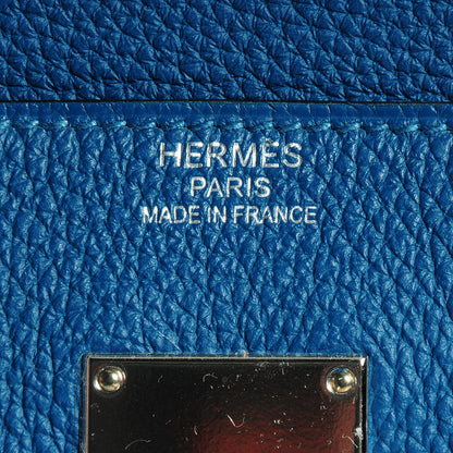 Hermes Togo HAC Birkin 40 Bleu de Galice 22 of 23
