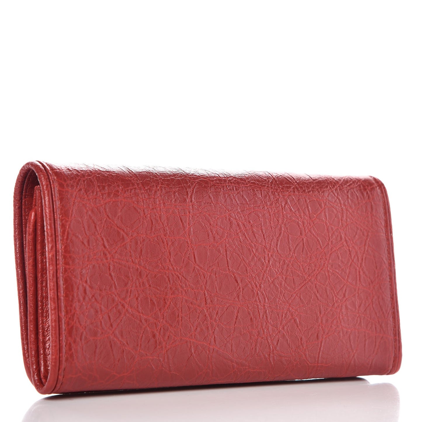 Agneau Blanket Money Wallet Rouge Brique