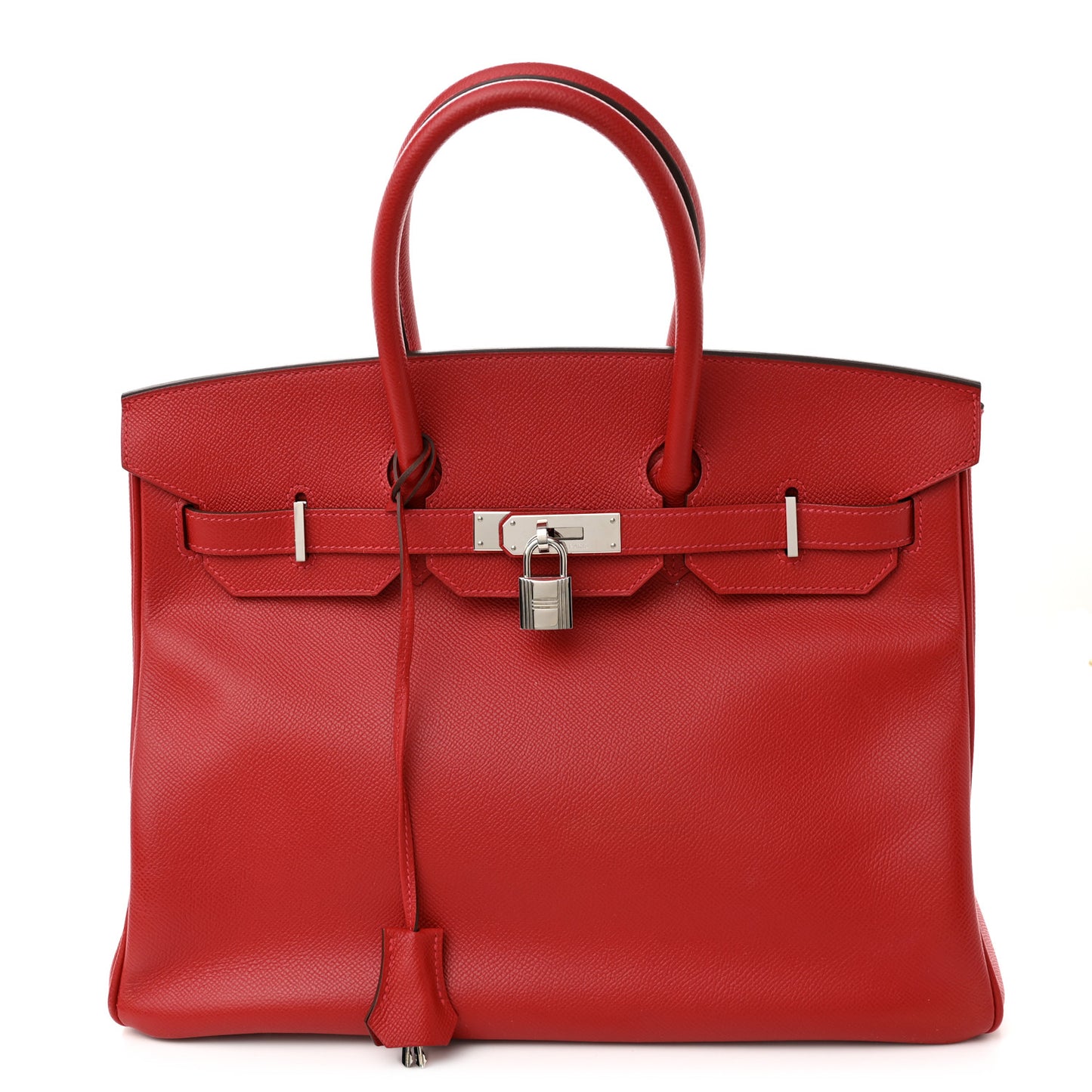 Epsom Birkin 35 Rouge Casaque