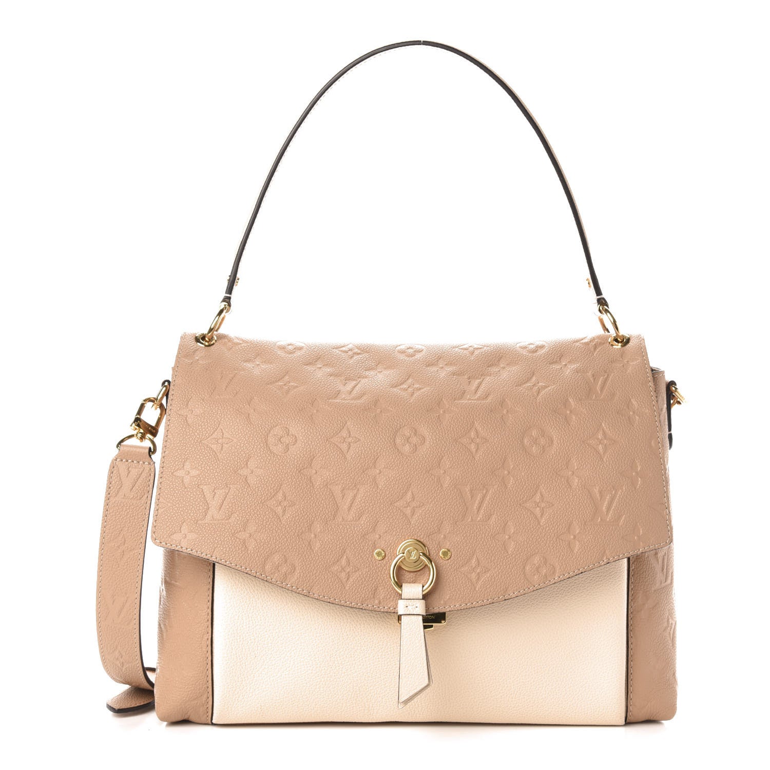 Louis Vuitton Empreinte Blanche MM Papyrus Creme 1 of 11
