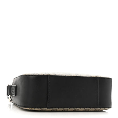 Gucci GG Supreme Monogram Camera Bag Beige Black 3 of 11