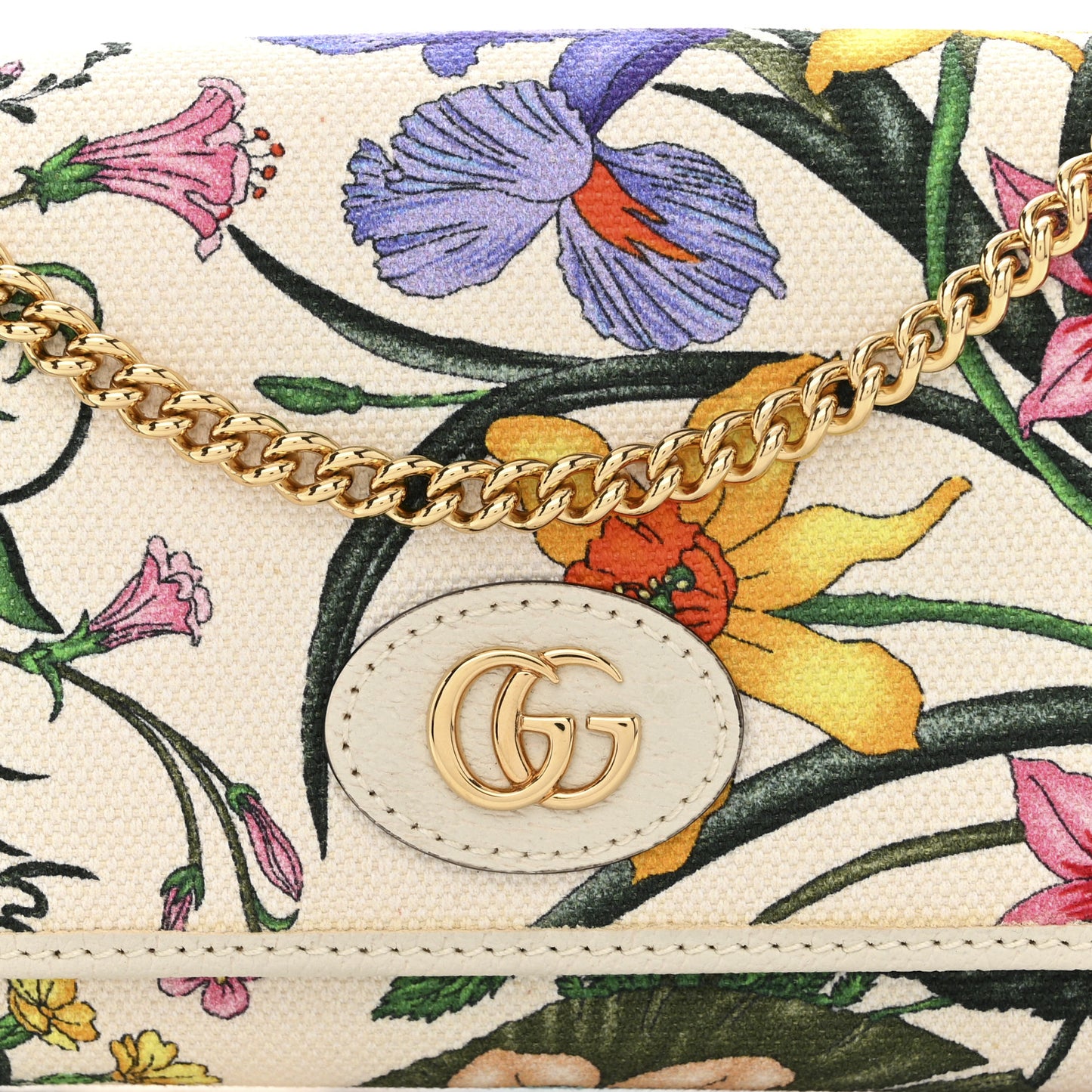 Canvas Flora Wallet On Chain White
