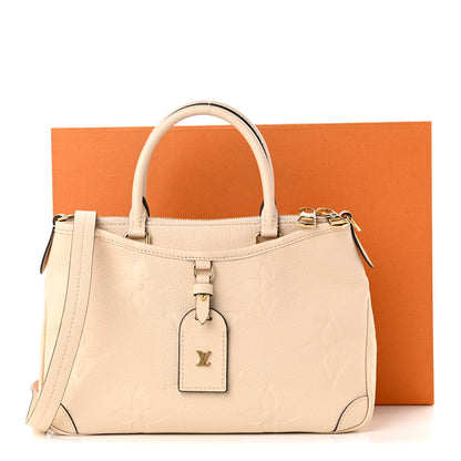 Louis Vuitton Empreinte Monogram Giant Trianon PM Tourterelle Creme 10 of 10