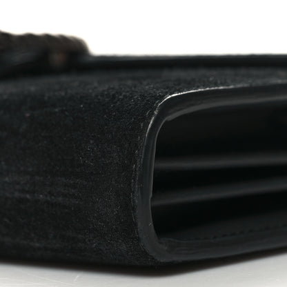 Gucci Suede Mini Dionysus Chain Wallet Black 12 of 12