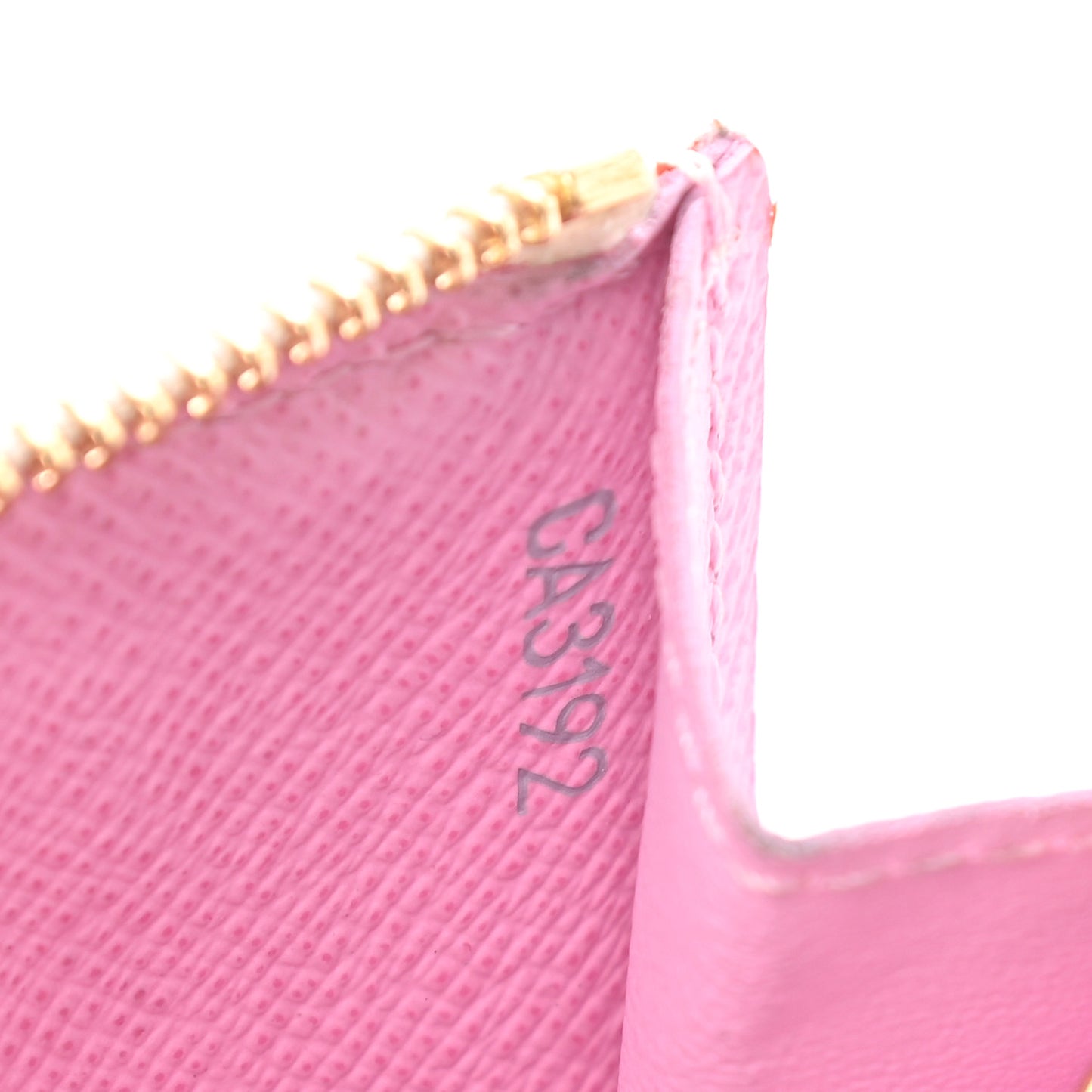 Monogram Multicolor Key Pouch White Litchi