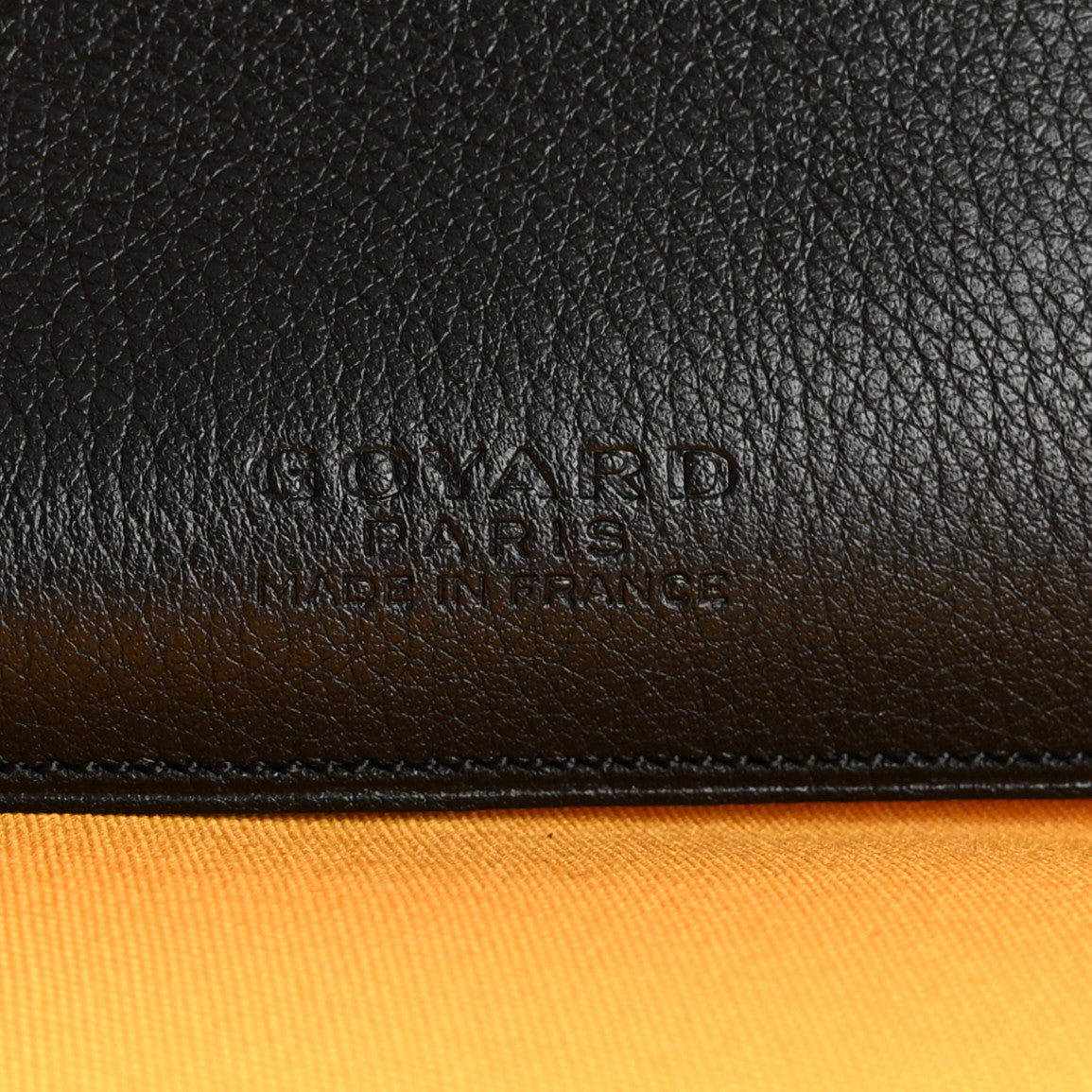 Goyard Goyardine Senat Pochette GM Black 6 of 8