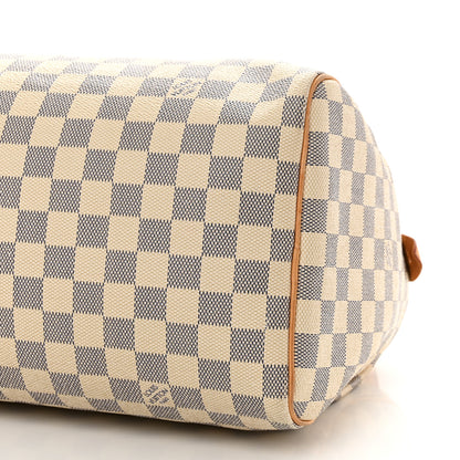 Louis Vuitton Damier Azur Speedy 30 10 of 10