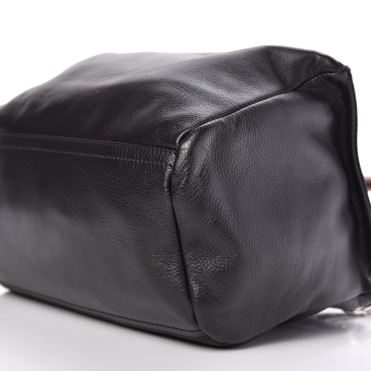 Calfskin Small Studded Pandora Black Brown