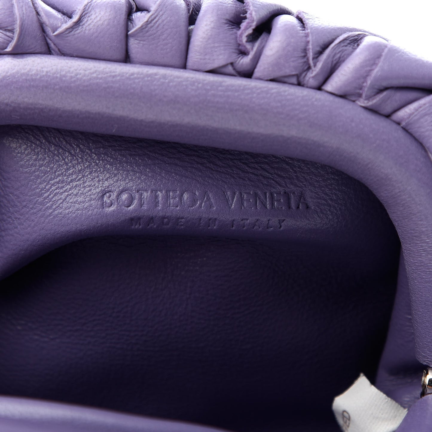 Nappa Intrecciato Coin Purse Lavender