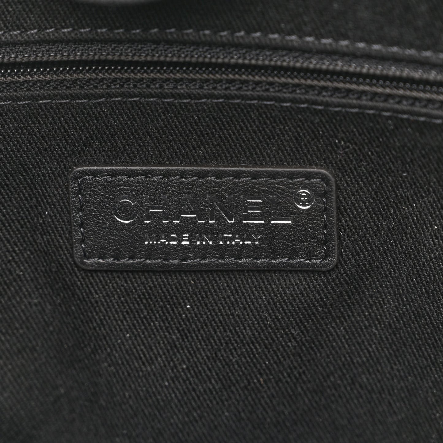 Canvas Small Deauville Tote Black