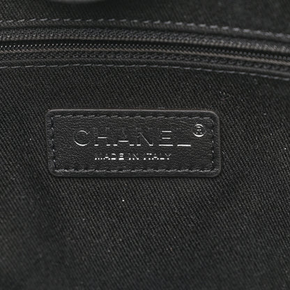 Chanel Canvas Small Deauville Tote Black 7 of 10