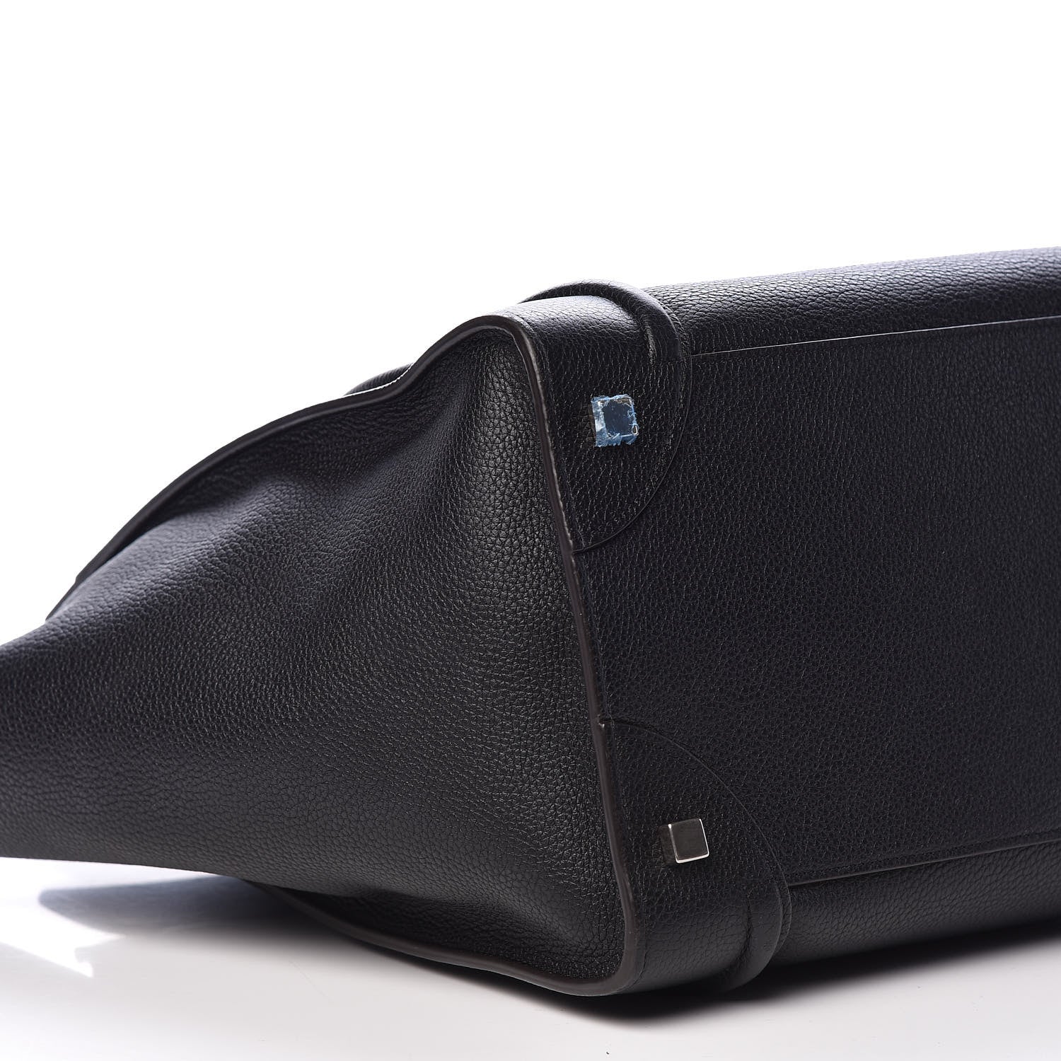 Celine Drummed Calfskin Mini Luggage Black 10 of 12