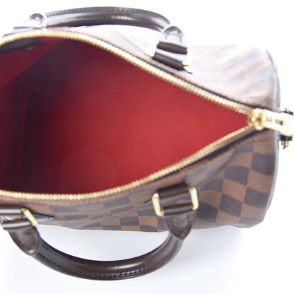 Louis Vuitton Damier Ebene Speedy Bandouliere 25 4 of 9
