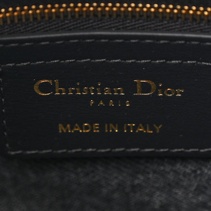 Christian Dior Oblique Denim Medium D-Journey Bag Grey 6 of 10