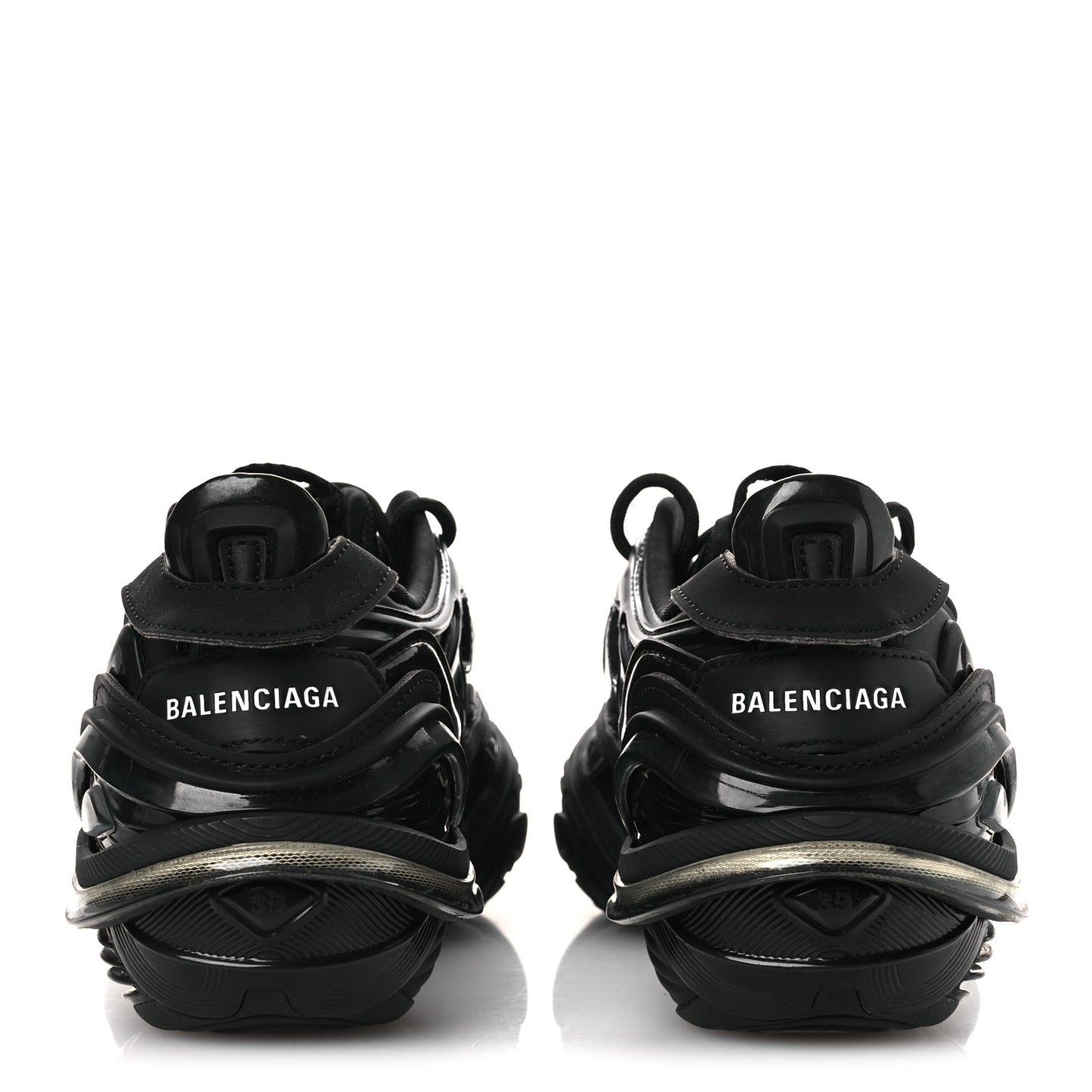 Rubber Mesh Womens Tyrex Sneakers 39 Black