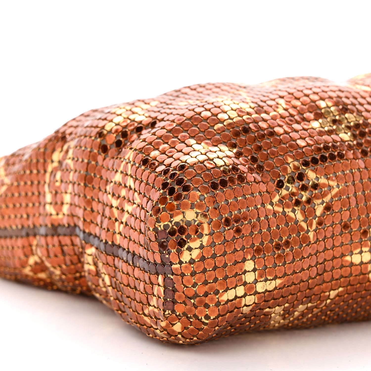 Louis Vuitton Monogram Mesh Metal Frances Gold 9 of 12