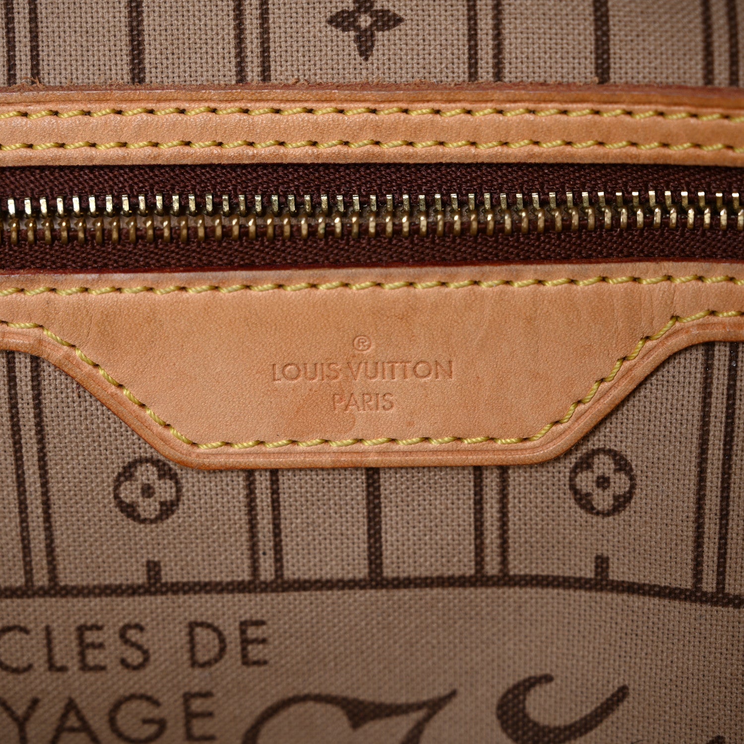 Louis Vuitton Monogram Neverfull MM 6 of 17