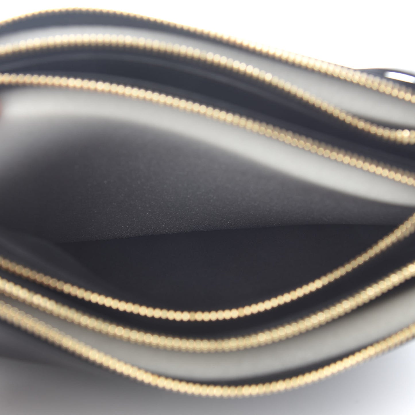 Lambskin Small Trio Crossbody Bag Black