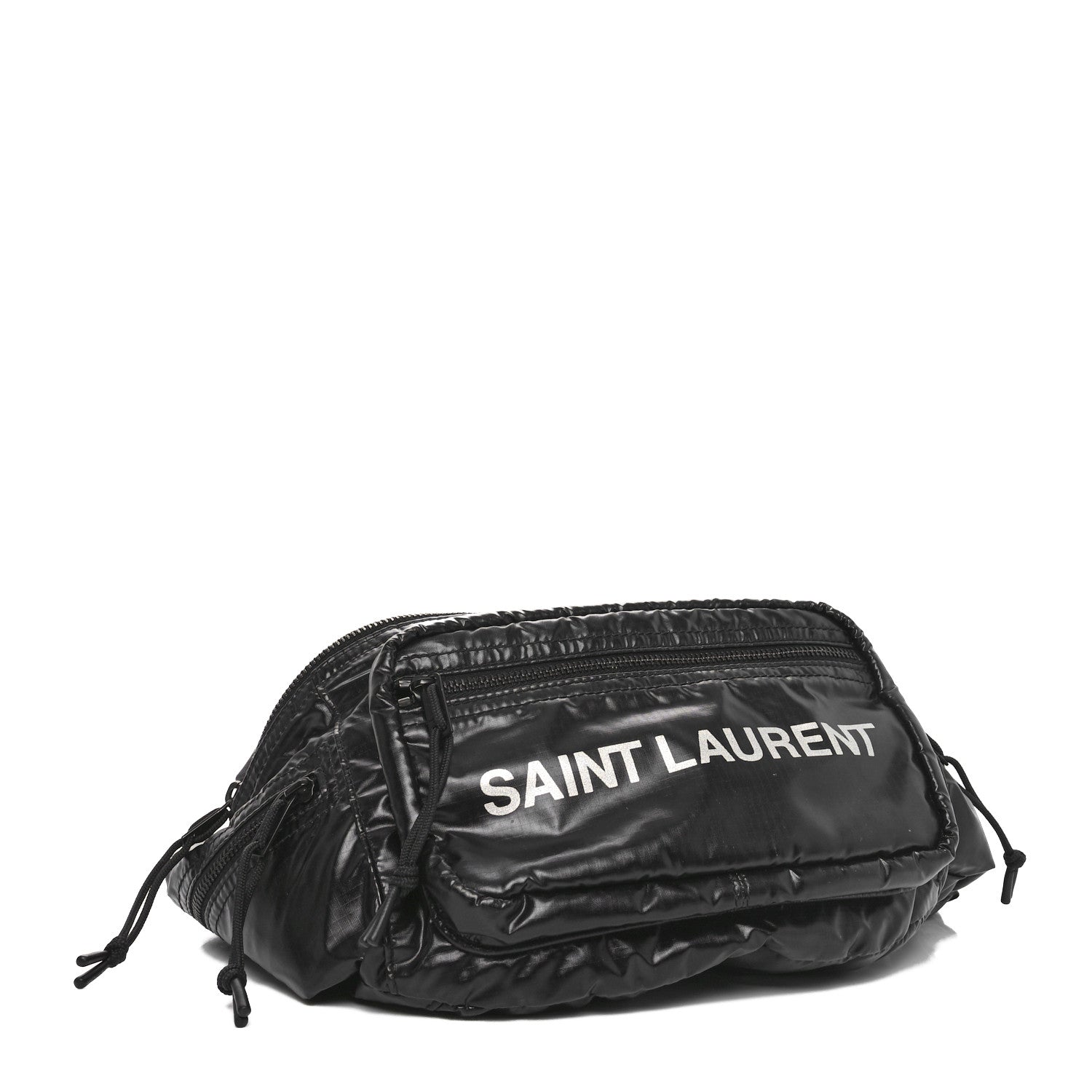 Saint Laurent Nylon Logo Nuxx Body Belt Bag Black 4 of 9
