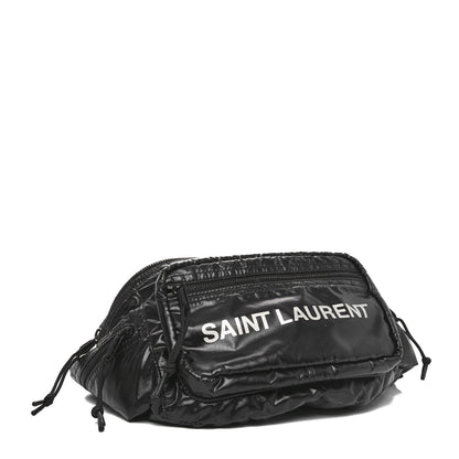 Saint Laurent Nylon Logo Nuxx Body Belt Bag Black 4 of 9