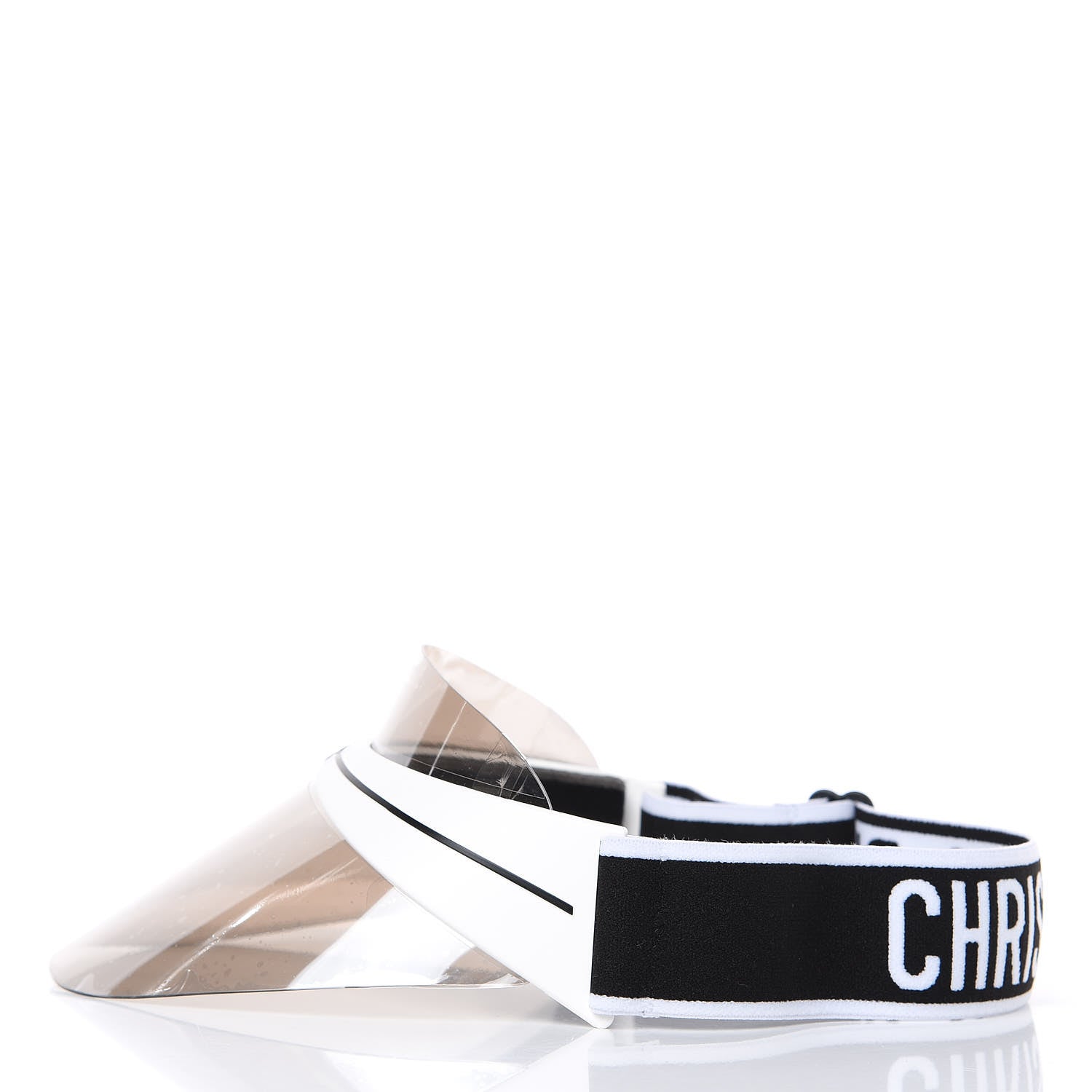 Christian Dior Mirrored DiorClub1 Sun Visor Black 3 of 9