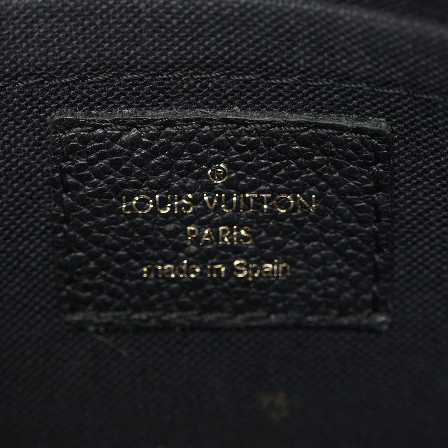 Monogram Pallas Clutch Black
