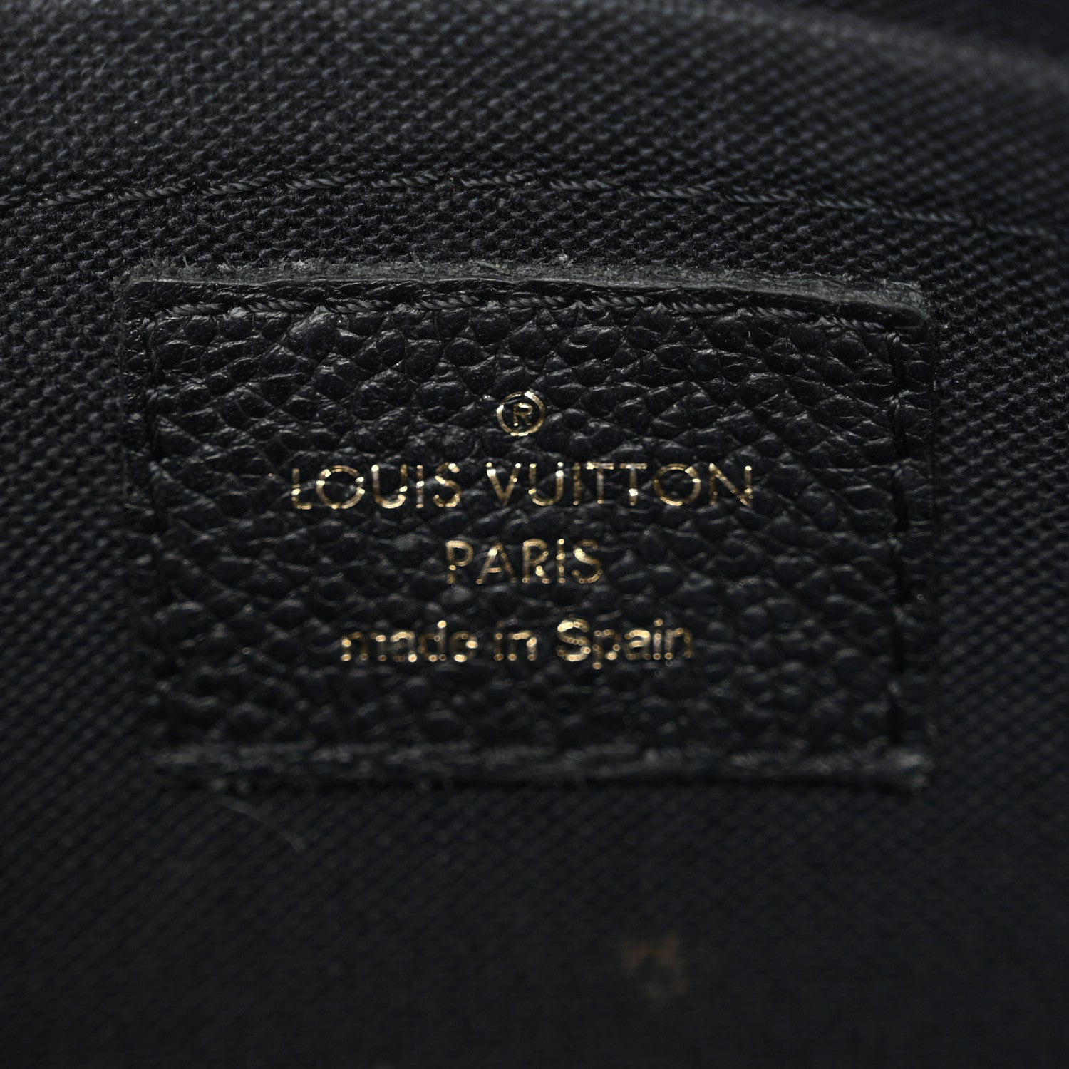 Louis Vuitton Monogram Pallas Clutch Black 6 of 14