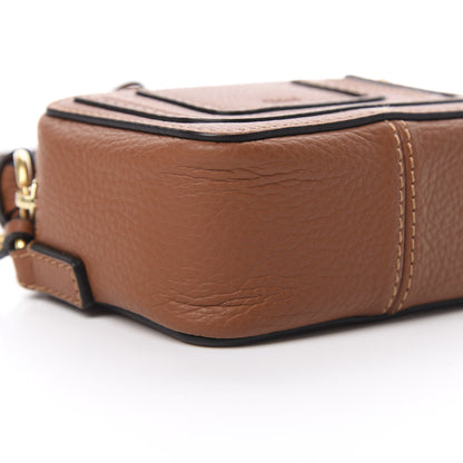 Chloe Calfskin Mini Marcie Crossbody Bag Tan 9 of 11