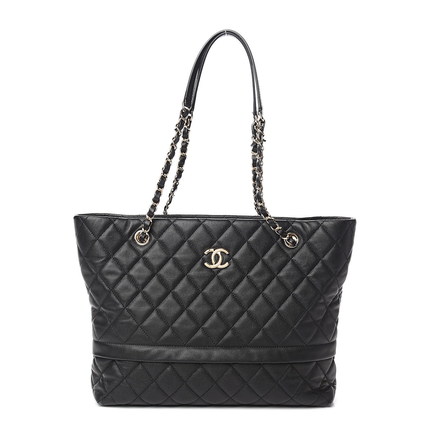 Chanel Caviar Quilted Rolled Up Tote Black 1 of 13