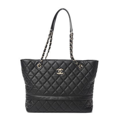 Chanel Caviar Quilted Rolled Up Tote Black 1 of 13