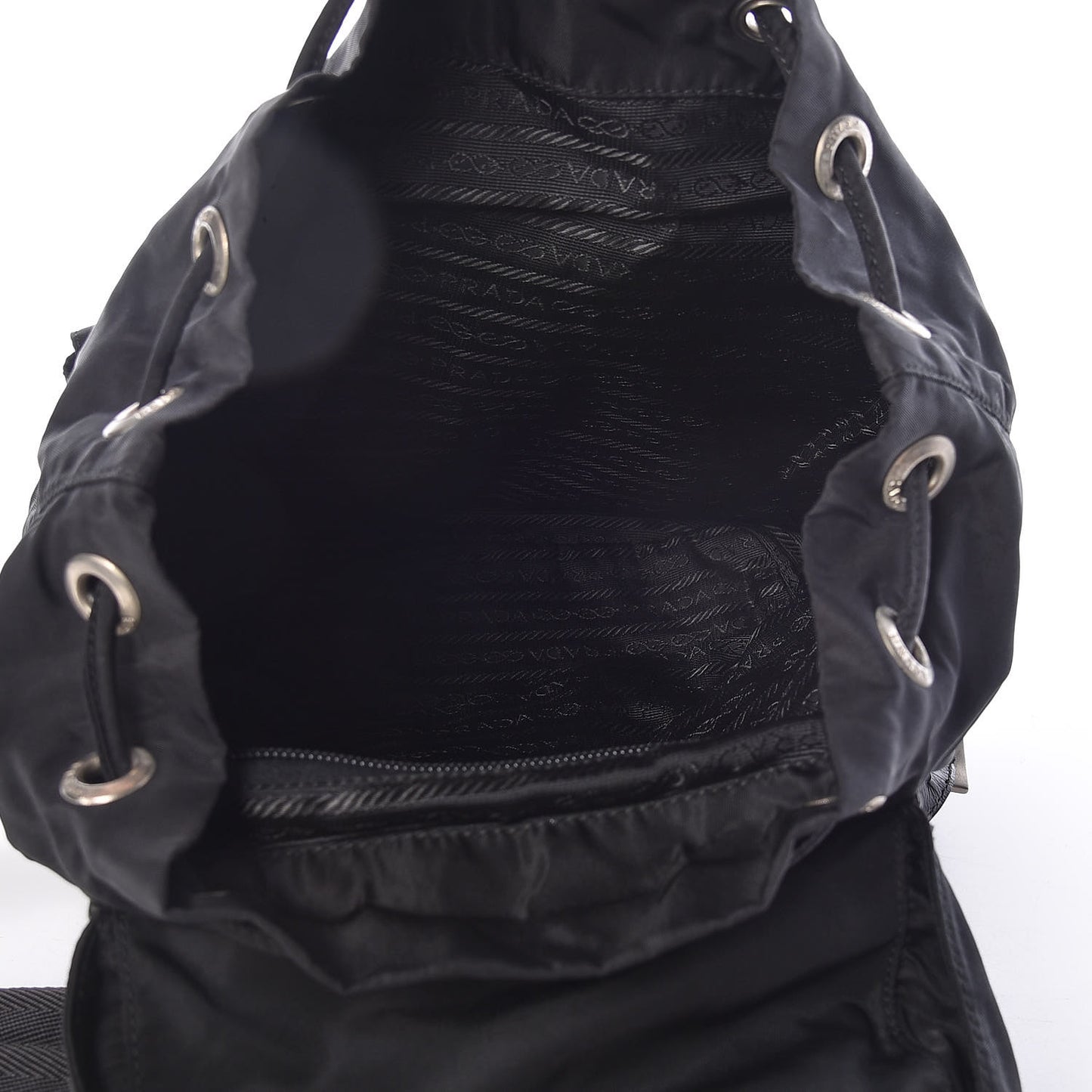 Tessuto Nylon Vela Small Backpack Black