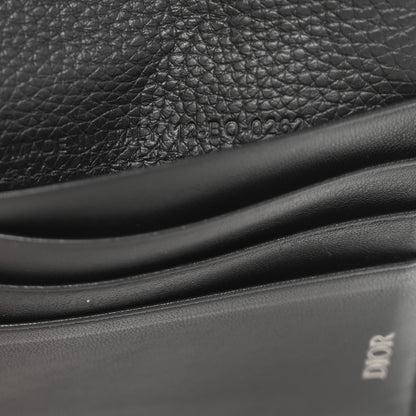 Christian Dior Oblique Bi-Fold Card Holder Black 7 of 9