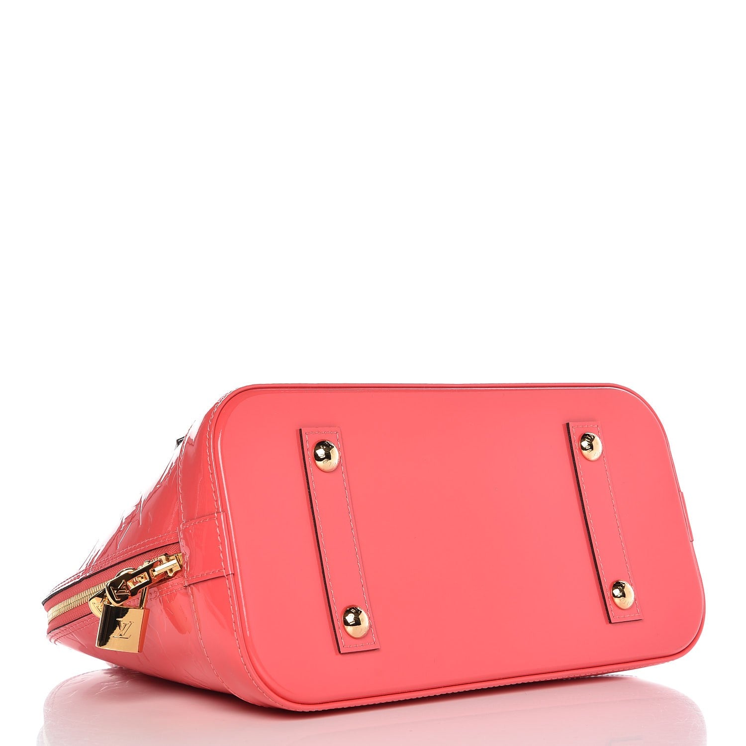 Louis Vuitton Vernis Alma PM Rose Litchi 4 of 7