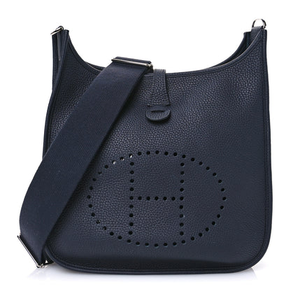 Hermes Taurillon Clemence Evelyne III PM Caban 1 of 11
