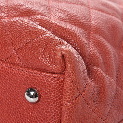 Chanel Caviar Quilted French Riviera Hobo Rouge 10 of 14