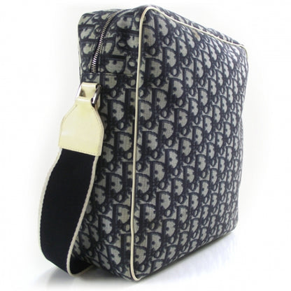 Christian Dior Monogram Trotter Messenger Bag Navy 3 of 10