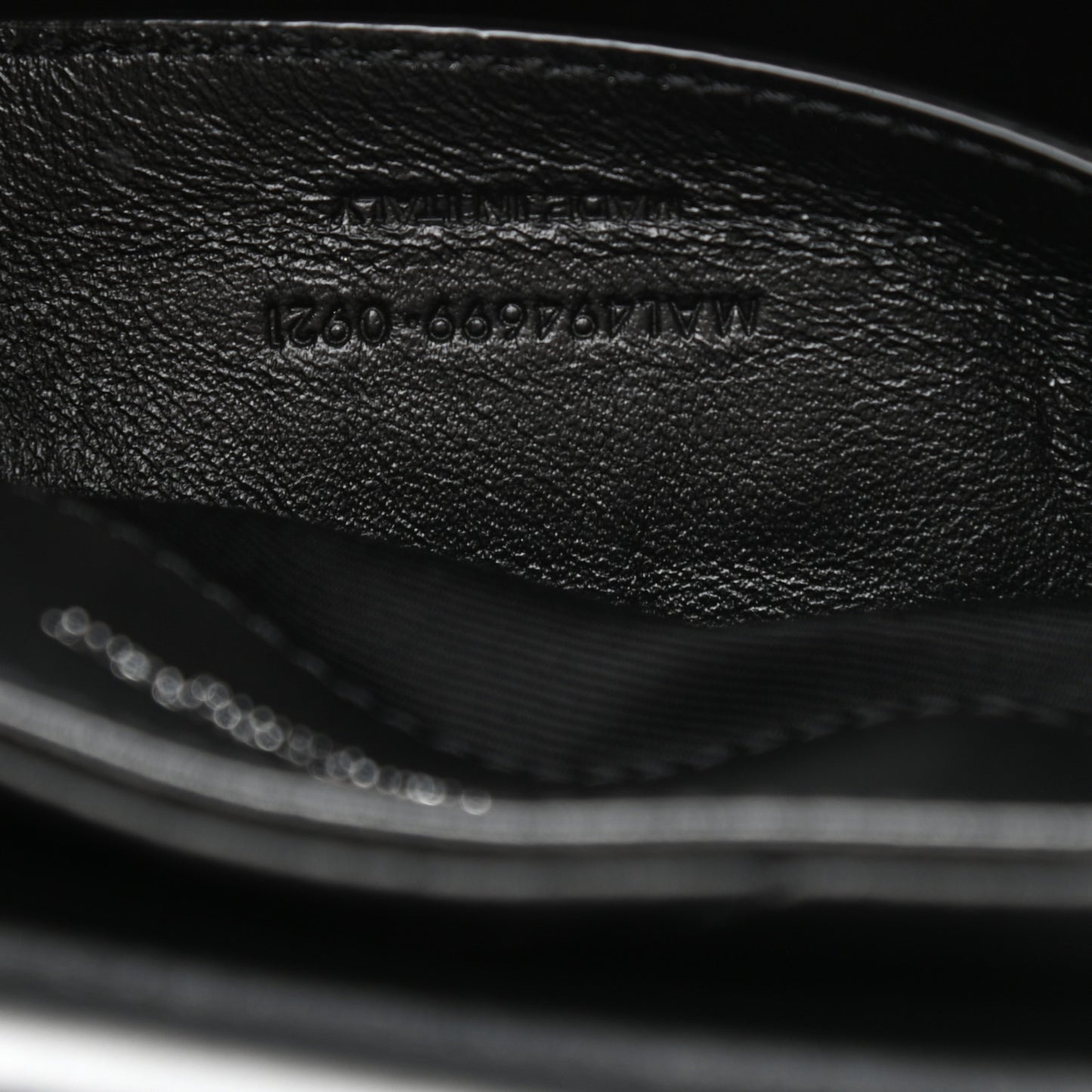 Calfskin Y Quilted Monogram Small Loulou Chain Satchel Black