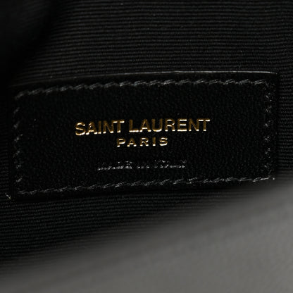Saint Laurent Grain De Poudre Uptown Pouch Black 6 of 8