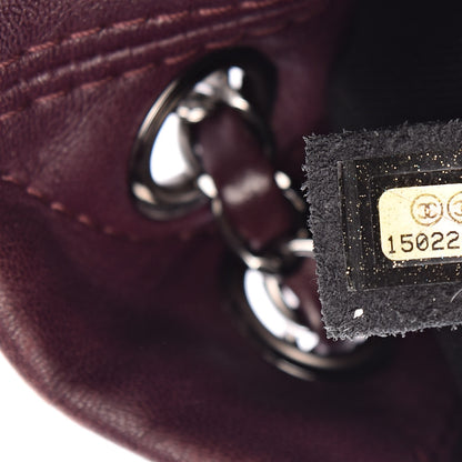Chanel Lambskin Soft Touch Shoulder Bag Prune 7 of 10
