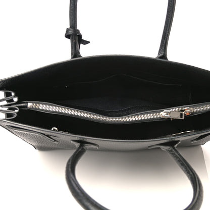 Saint Laurent Grained Calfskin Large Sac De Jour Carryall Black 8 of 9