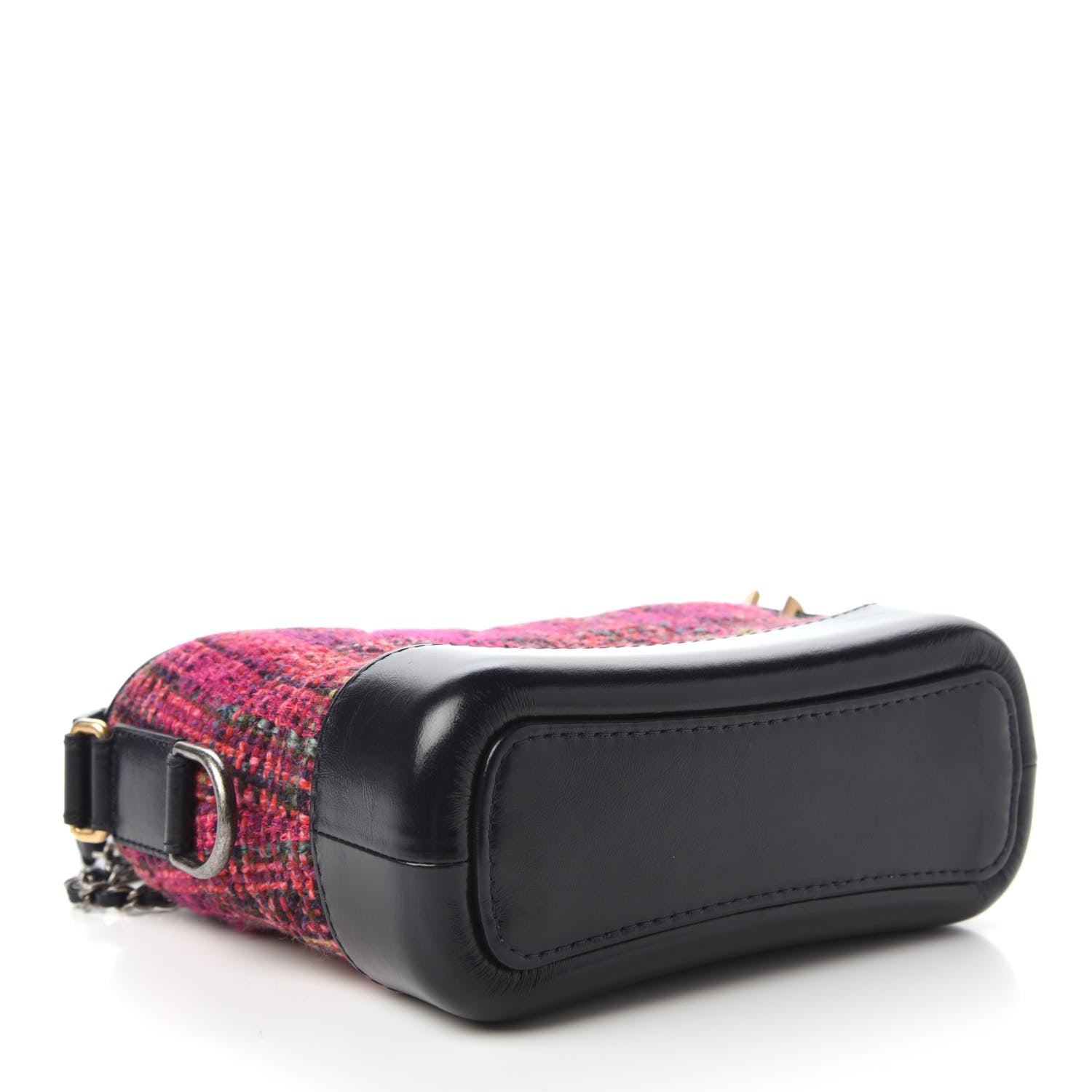 Chanel Tweed Calfskin Small Gabrielle Hobo Dark Navy 4 of 10